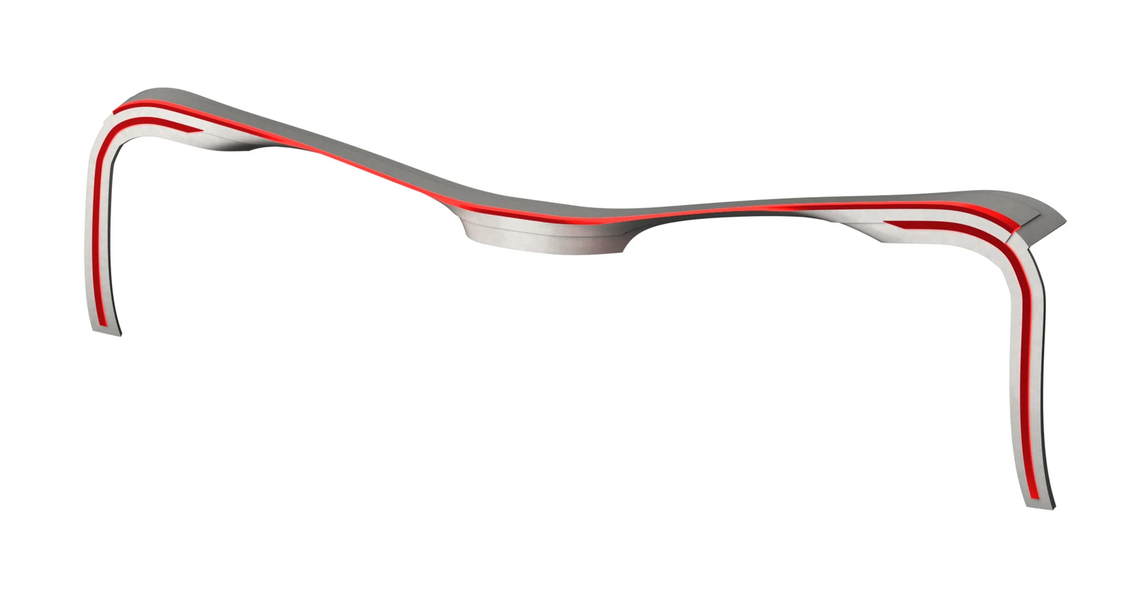 Rear light-bar design explored in CAD